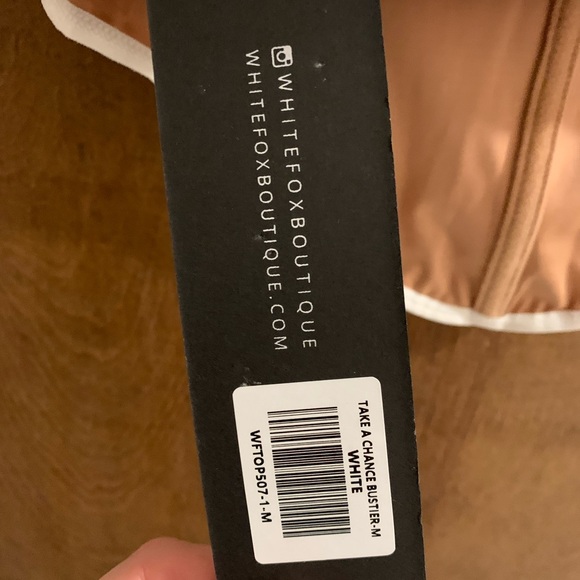 WHITE FOX corset top. NWT - Picture 4 of 4